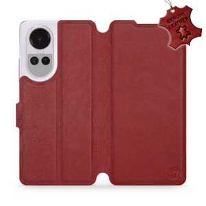Hülle für OPPO Reno 10 Pro 5G - Farbe Dark Red Leather