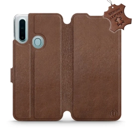 Hülle für OPPO A31 - Farbe Brown Leather