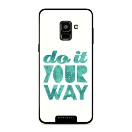 Hülle Glossy Case für Samsung Galaxy A8 2018 - Farbe G080G