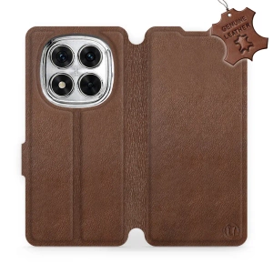 Hülle für Xiaomi Redmi Note 14 Pro 5G - Farbe Brown Leather