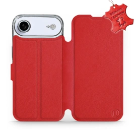 Hülle für Apple iPhone 17 Air - Farbe Red Leather