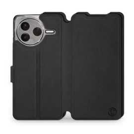 Hülle für Xiaomi POCO F7 Pro 5G - Farbe Schwarz mit Schwarz