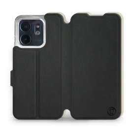 Hülle für Infinix Smart 9 - Farbe Schwarz mit Platin