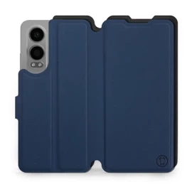 Hülle für OnePlus Nord CE 4 Lite - Farbe Marine mit Schwarz