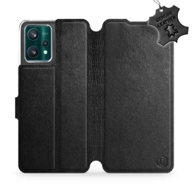 Hülle für Realme 9 Pro - Farbe Black Leather