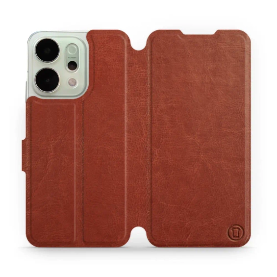 Hülle für OPPO Reno 14 Pro 5G - Farbe Brown&Orange