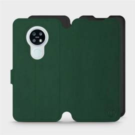 Hülle für Nokia 6.2 - Farbe Grün mit Schwarz