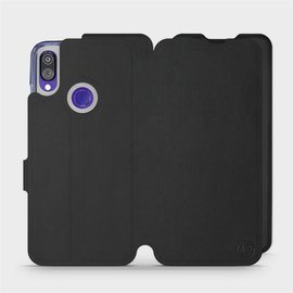 Hülle für Xiaomi Redmi Note 7 - Farbe Schwarz mit Schwarz