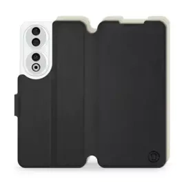 Hülle für Huawei Honor 90 - Farbe Schwarz mit Platin