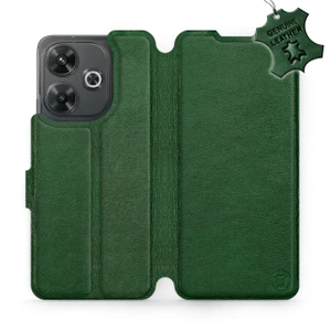 Hülle für Xiaomi Redmi 13 - Farbe Green Leather