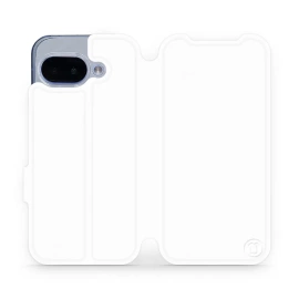 Hülle für Google Pixel 9A - Farbe White&Orange
