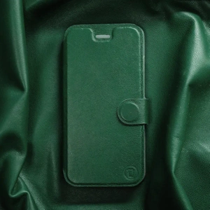 Hülle für Samsung Galaxy M55 5G - Farbe Green Leather