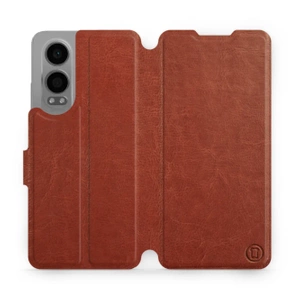 Hülle für OnePlus Nord CE 4 Lite - Farbe Brown&Orange