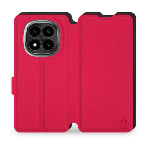 Hülle für Xiaomi Redmi Note 14 Pro Plus 5G - Farbe Rot mit Schwarz