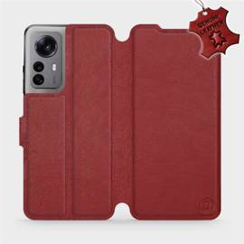Hülle für Xiaomi 12X - Farbe Dark Red Leather