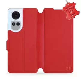 Hülle für OPPO Reno 10 5G - Farbe Red Leather