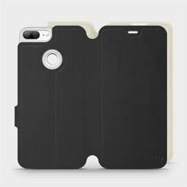 Hülle für Huawei Honor 9 Lite - Farbe Schwarz mit Platin