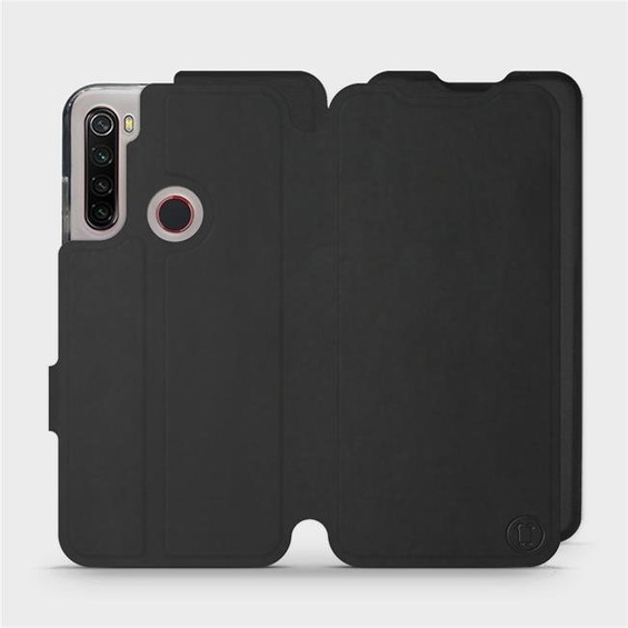 Hülle für Xiaomi Redmi Note 8 2021 - Farbe Schwarz mit Schwarz