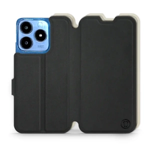 Hülle für Realme C63 - Farbe Schwarz mit Platin