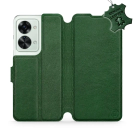 Hülle für OnePlus Nord 2T 5G - Farbe Green Leather