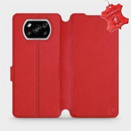 Hülle für Xiaomi POCO X3 NFC - Farbe Red Leather