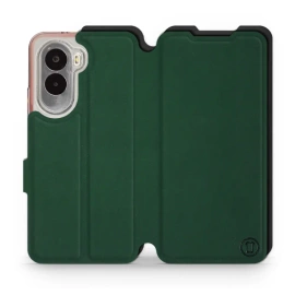 Hülle für Xiaomi POCO M7 - Farbe Grün mit Schwarz
