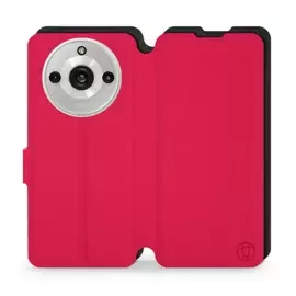 Hülle für Realme 11 Pro - Farbe Rot mit Schwarz