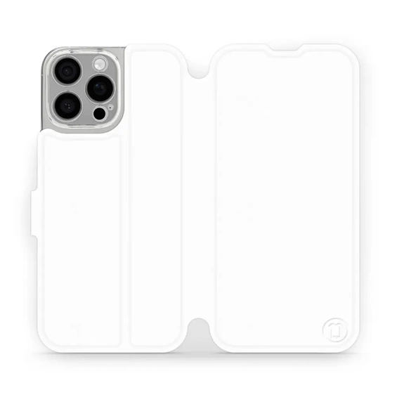 Hülle für Apple iPhone 16 Pro Max - Farbe White&Orange