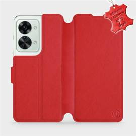 Hülle für OnePlus Nord 2T 5G - Farbe Red Leather
