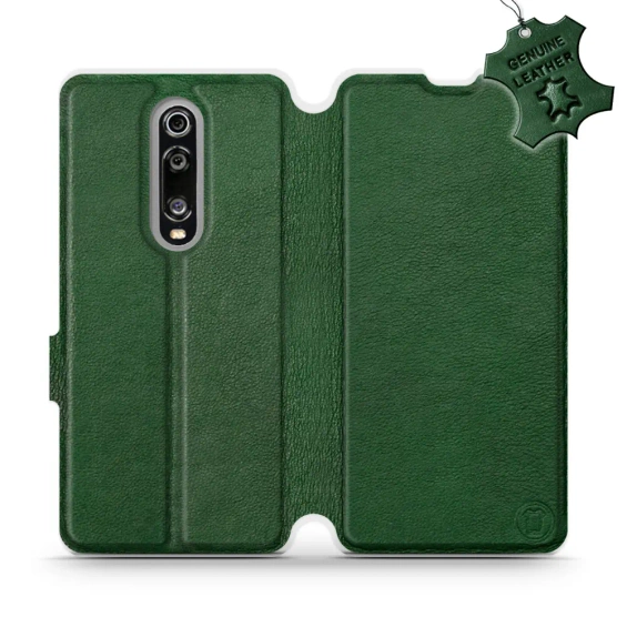 Hülle für Xiaomi Mi 9T Pro - Farbe Green Leather