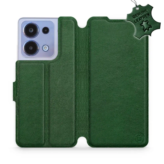 Hülle für Xiaomi Redmi Note 13 4G - Farbe Green Leather