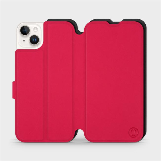 Hülle für Apple iPhone 14 Plus - Farbe Rot mit Schwarz