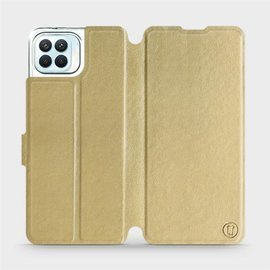 Hülle für OPPO Reno 4 Lite - Farbe Gold&Orange
