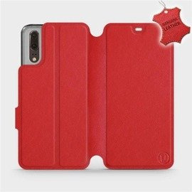 Hülle für Huawei P20 - Farbe Red Leather