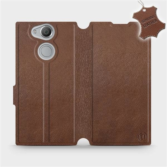 Hülle für Sony Xperia XA2 - Farbe Brown Leather