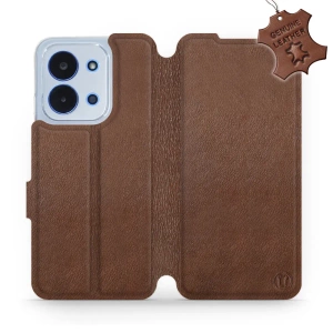 Hülle für Xiaomi Redmi 15C - Farbe Brown Leather