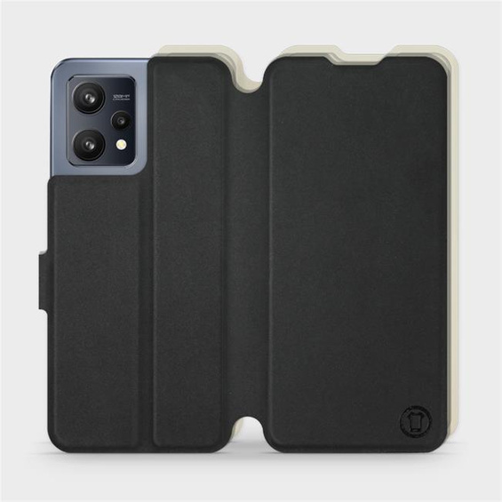 Hülle für Realme 9 - Farbe Schwarz mit Platin