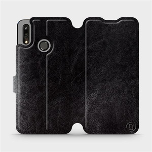 Hülle für Huawei P Smart 2019 - Farbe Black&Orange