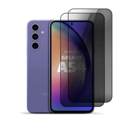 2er Set Privacy Panzerglas für Samsung Galaxy A54