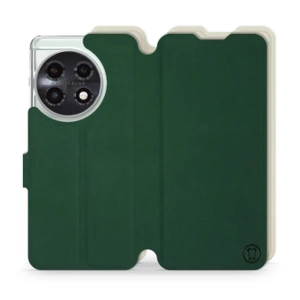 Hülle für OnePlus 11 5G - Farbe Grün mit Platin