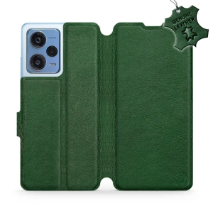 Hülle für Xiaomi Redmi Note 12 Pro 5G - Farbe Green Leather