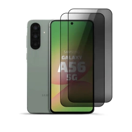2er Set Privacy Panzerglas für Samsung Galaxy A56 5G