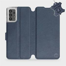 Hülle für Samsung Galaxy A32 4G - Farbe Blue Leather