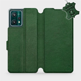 Hülle für Realme 9 Pro - Farbe Green Leather