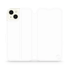 Hülle für Apple iPhone 15 Plus - Farbe White&Orange