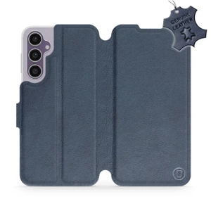 Hülle für Samsung Galaxy S23 FE - Farbe Blue Leather