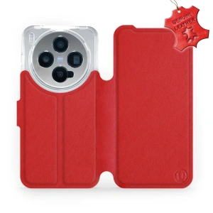 Hülle für Vivo X300 - Farbe Red Leather