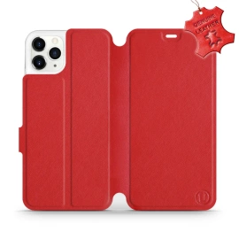 Hülle für Apple iPhone 11 Pro Max - Farbe Red Leather