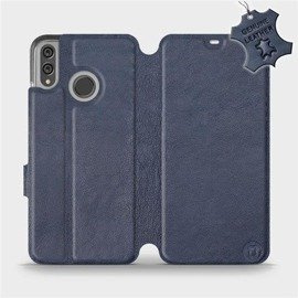 Hülle für Huawei Honor 8X - Farbe Blue Leather