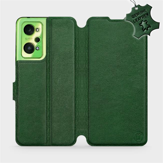 Hülle für Realme GT Neo 2 - Farbe Green Leather